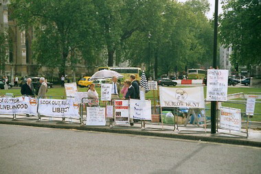 Fox Hunting Protest, London, England